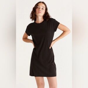 Classic Black T-Shirt Dress